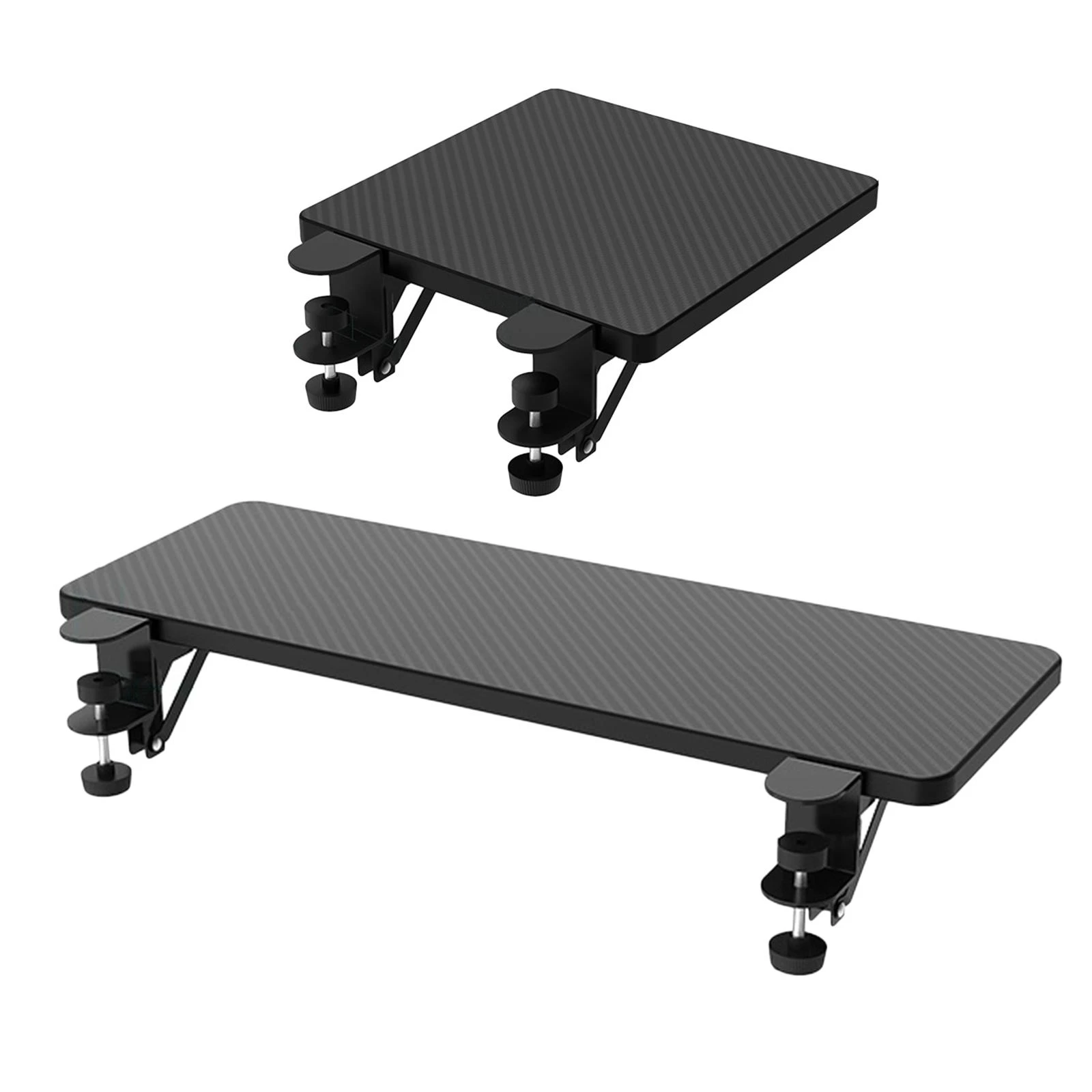 Wooden Ergonomic Desk Extender Tray Wrist Rest Pad Armrest for Keyboard