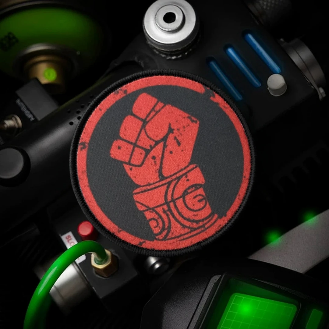 Faust-Patch, taktisches Moral-Emblem, Militär-Armband, bedruckte Klett-Patches für Kleidung, Rucksack-Aufkleber