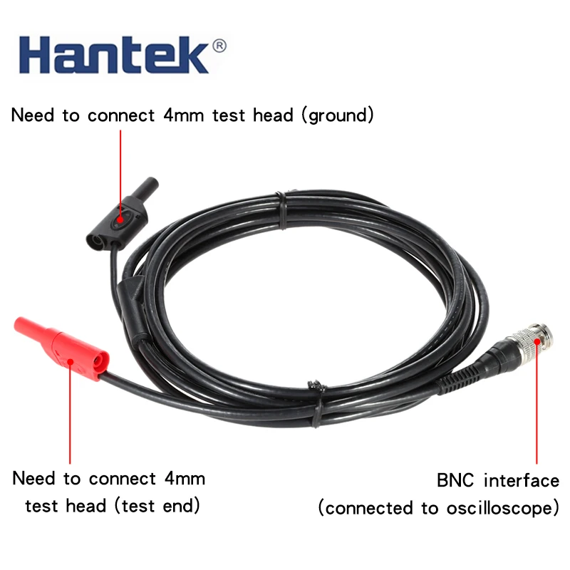 HT30A Automotive Oscilloscope 4mm Banana Head Multipurpose Testing Line oscilloscope probe test probe lead cable oscilloscope multimeter signal generator