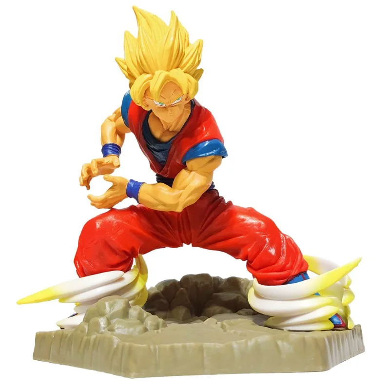 

New Dragon Ball Anime Figures APF Series Battle Edition Son Goku Vegeta IV Trunks Action Figures Boxed Model Boys Hobbies Toys