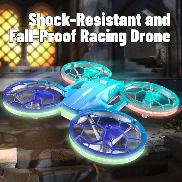 JJRC H127 2.4G Remote Control Quadcopter One-touch Take-off And landing Stunt Drone Bright light Fall-resistant Children Toy 3