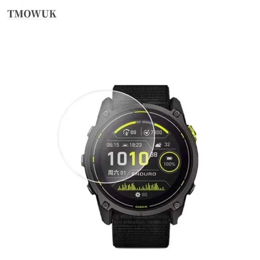 Garmin Enduro Series Screen Protector - Soft TPU Hydrogel Film, HD Clear, Anti-Scratch Watch Shield