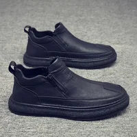 Breathable Vulcanize Shoes For Men New In Sneakers Man Summer Social Adults Korean Style Offer Cheap Clearance Comfortable Sale 2