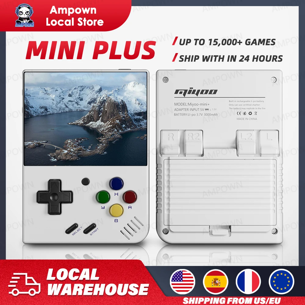MIYOO Mini Plus Portable Retro Handheld Game Console
