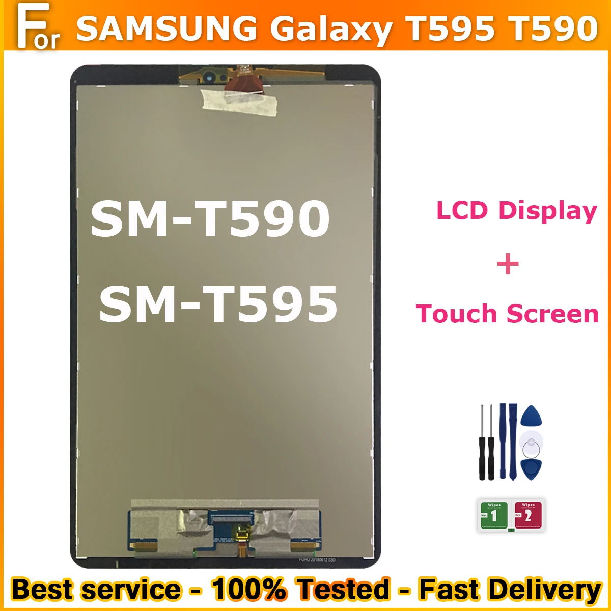 Original For Samsung Galaxy Tab A2 SMT590 SMT595 LCD display touch