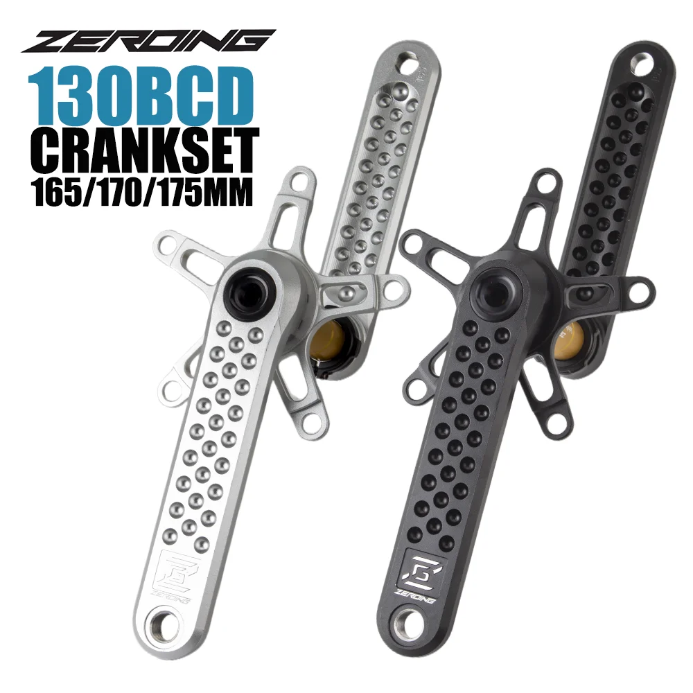 

ZEROING 130bcd шоссейный велосипед, фотовспышка BCD130, пауки, адаптер CNC, коленчатый складной велосипед, 5 коленчатых звезд для GXP