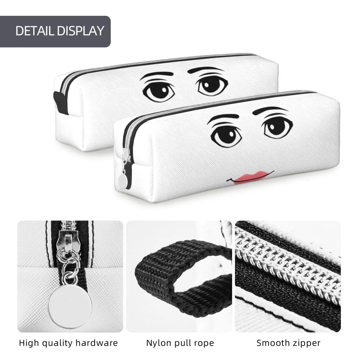 Woman Face Game Meme Pencil Case Pencil Box Pen Kids Big Capacity Bags Students School Gift Stationery