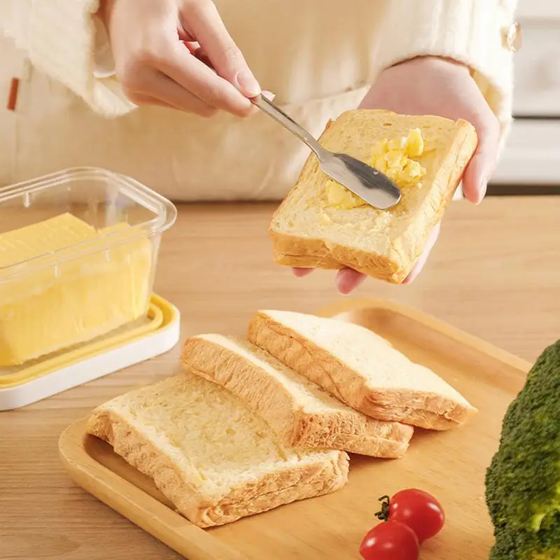 Butter Cutting Box Butter Cutter Refrigerator Crisper Sealed Keeper Container Box Multifunction Kitchen Storage Frills butter cutter utensil