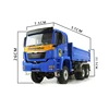 LESU Three-Way 1/14 RC Hydraulic Dumper Truck Metal Chassis for DIY Man TGS Tipper Model W/ Lights Sound ESC Motor Th16711-SMT9 3