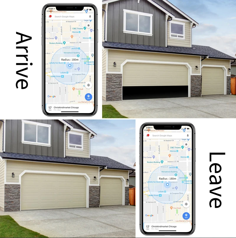 WiFi Sliding Gate Garage Door Motor Opener Remote Control Switch Tuya Smart Life