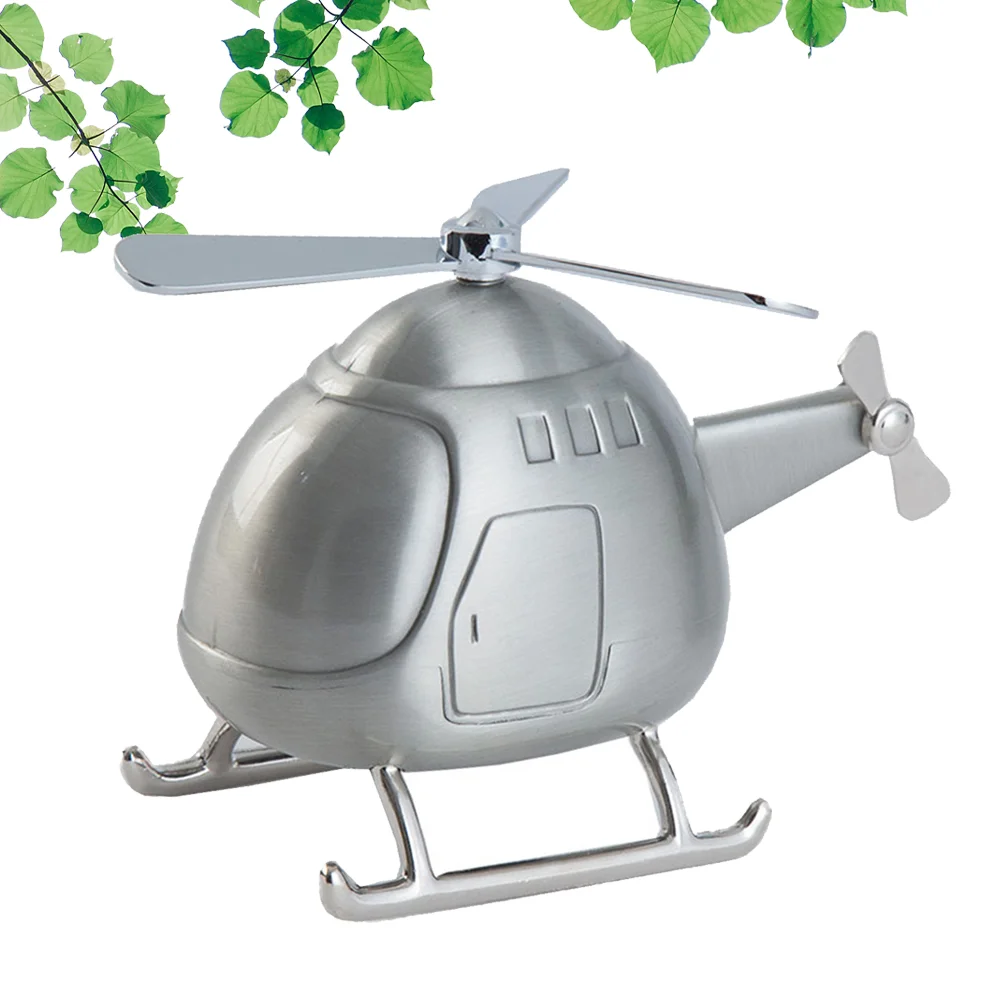 Gift Child Goldendoodle Ornament Helicopter Bank Electronic Piggy for Kids Coin 3