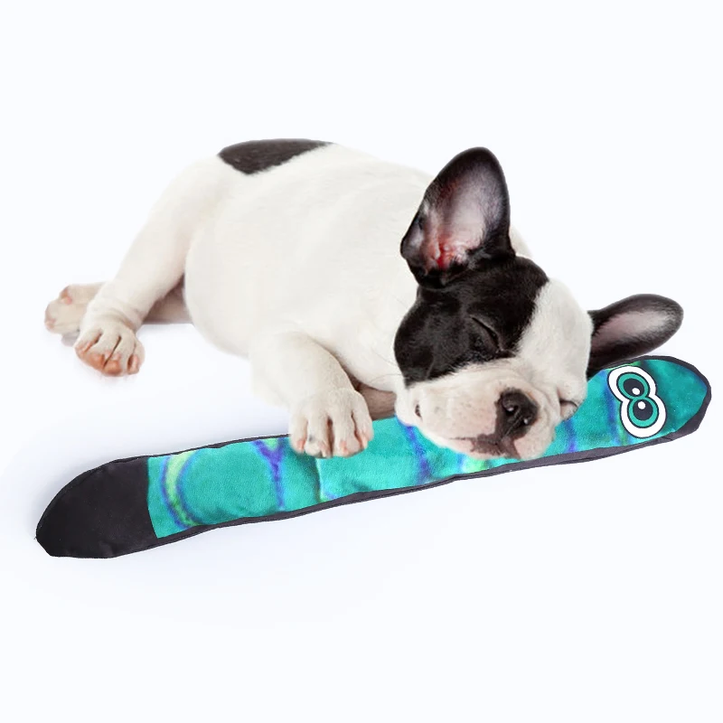 The new plush dog toy Long Eye snake includes bb Bark paper bite-resistant teething pet supplies 2