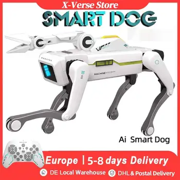 Intelligente AI RC Robot Dog Dialogo vocale APP Controllo remoto Programmazione Canto Macchina da ballo Cucciolo intelligente Giocattoli per bambini