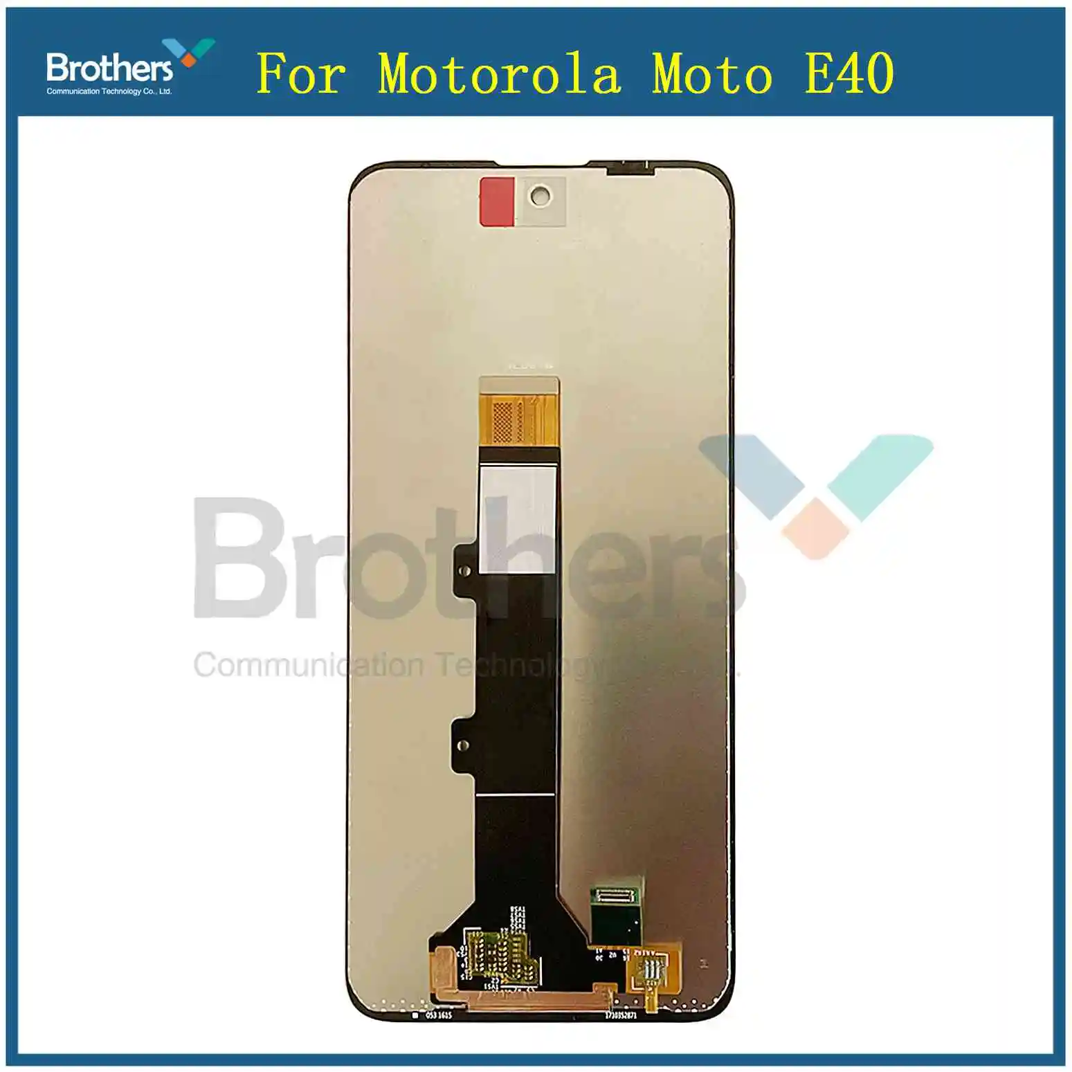 

6,5 "E40 ЖК-дисплей для Motorola Moto E40, ЖК-дисплей с рамкой, сенсорная панель, цифровой преобразователь, стеклянный датчик