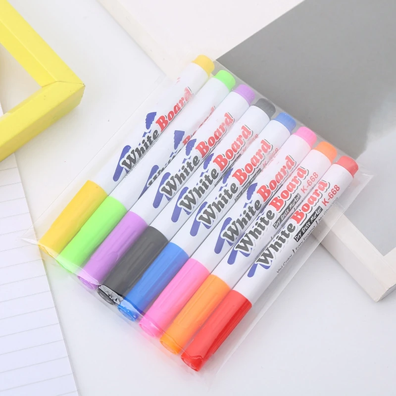 Magical Water Painting Pens with Spoon 8/12 Colors Washable - Main Image
