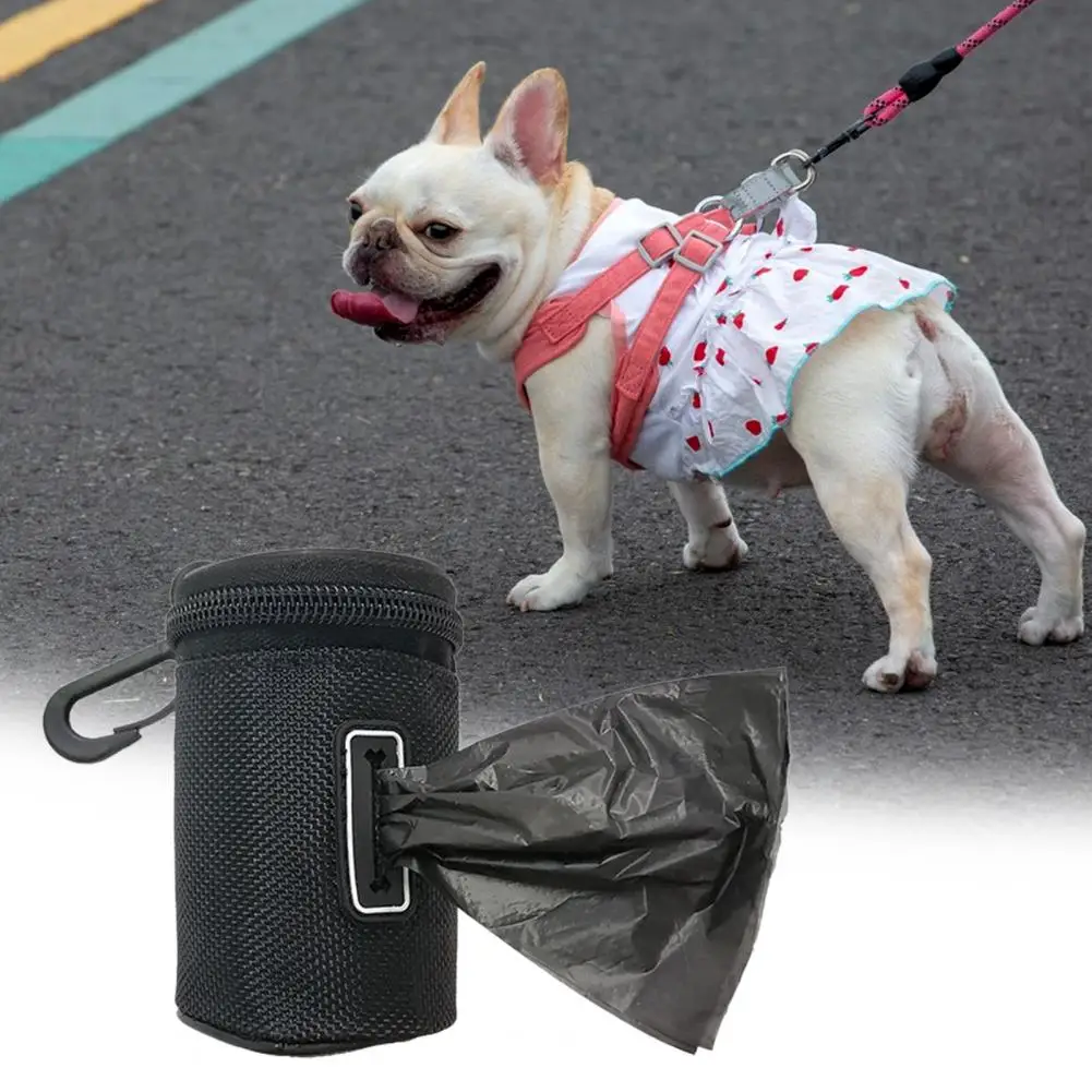 Distributeur réglable de sac poubelle pour animaux de compagnie