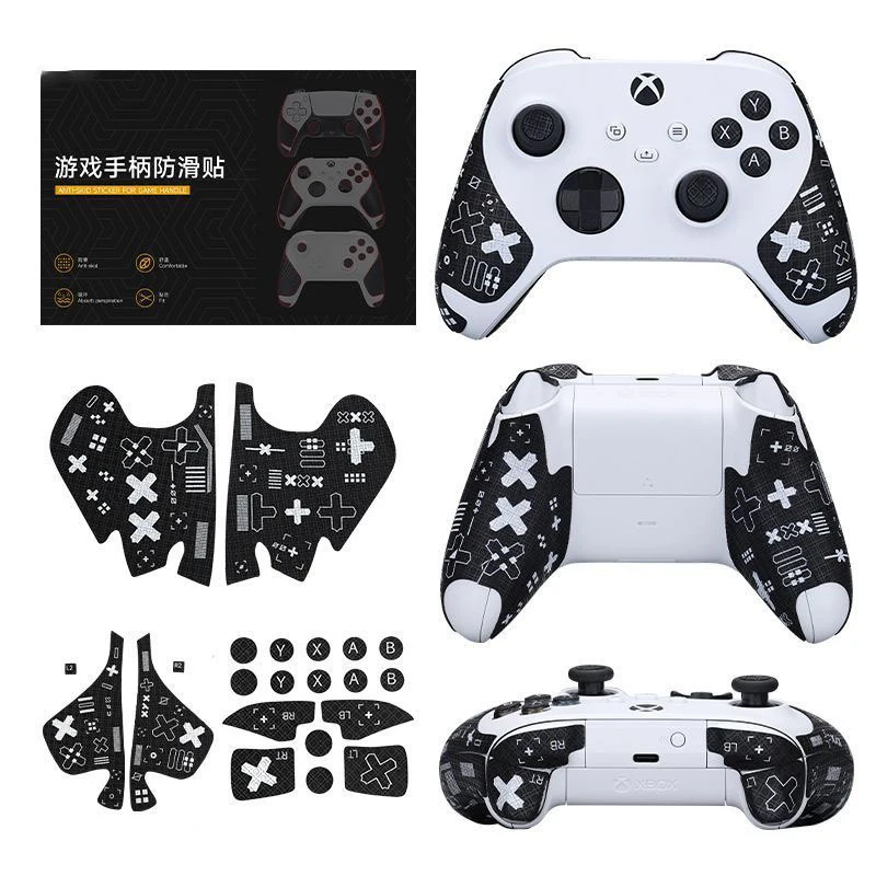 Gamepad Anti-slip Sticker Suitable For Switch PRO/PS5/XBox S/X Water-absorbent Anti-slip Sweat Film Game Accessories 1pc