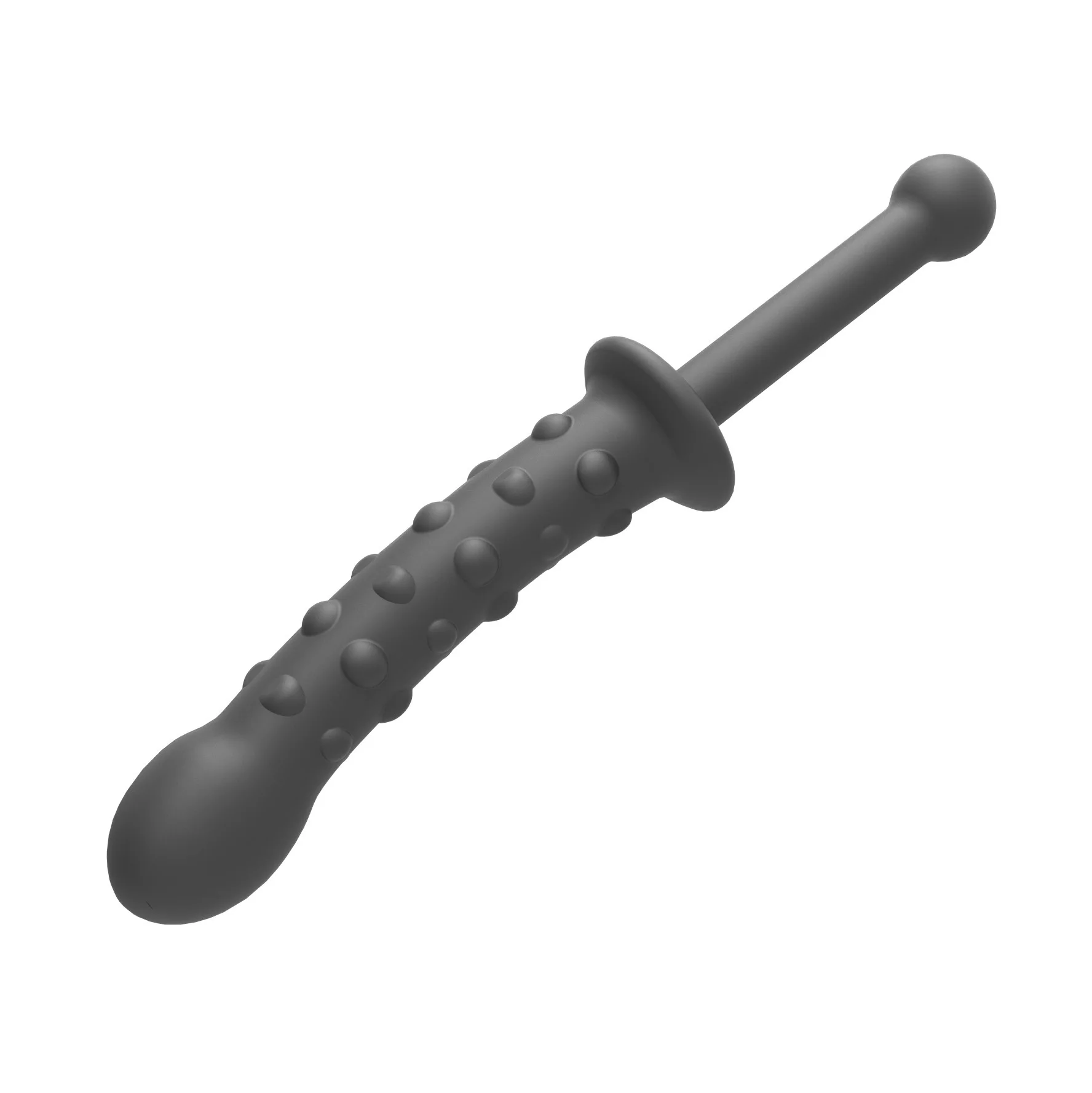 Varinha Anal Massageador Bolinhas Textura Silicone