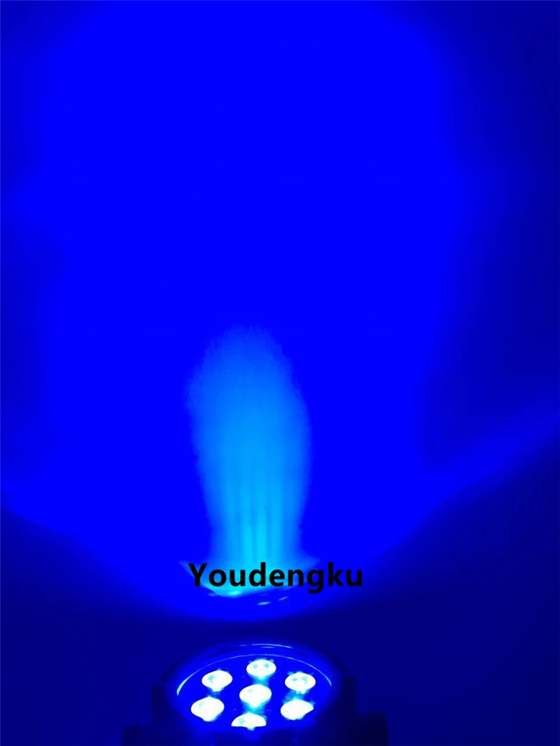 4 pieces Waterproof Slim Par Led Outdoor IP65 7x10w RGBW 4in1 Led Flat Par light
