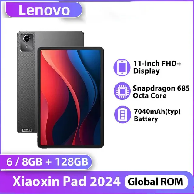 Global Rom Lenovo Xiaoxin Pad 2024 Tablet 6gb 8gb 128gb Pads Snapdragon 685 Octa Core 11.jpg