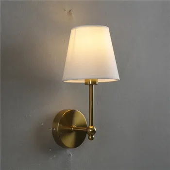 American Retro Fabric Wall Sconce 1