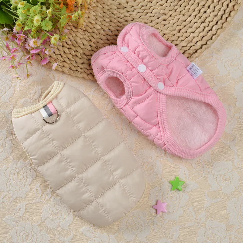 Pet Jacket XS-XXL Dog Clothes Winter Warm Windproof For Small Medium Dogs French Bulldog Chihuahua Yorkie Costumes