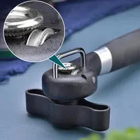Safe Cut Can Opener Smooth Edge Can Opener Handheld Food Grade Stainless Steel Cutting Manual Can Opener for Kitchen Restaurant 3