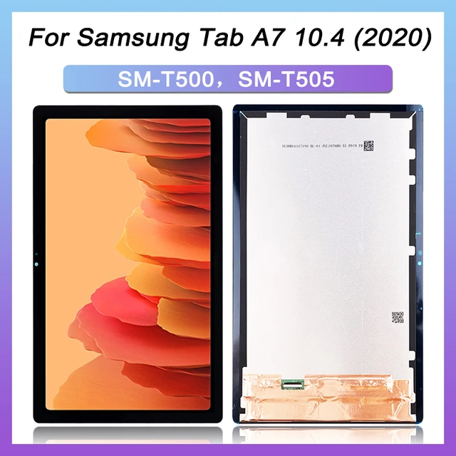 Tested LCD For Samsung Galaxy Tab A7 10.4 (2020) SM-T500 T505 T500 LCD  Display Touch Screen Glass Digitizer Assembly 10.4 - AliExpress