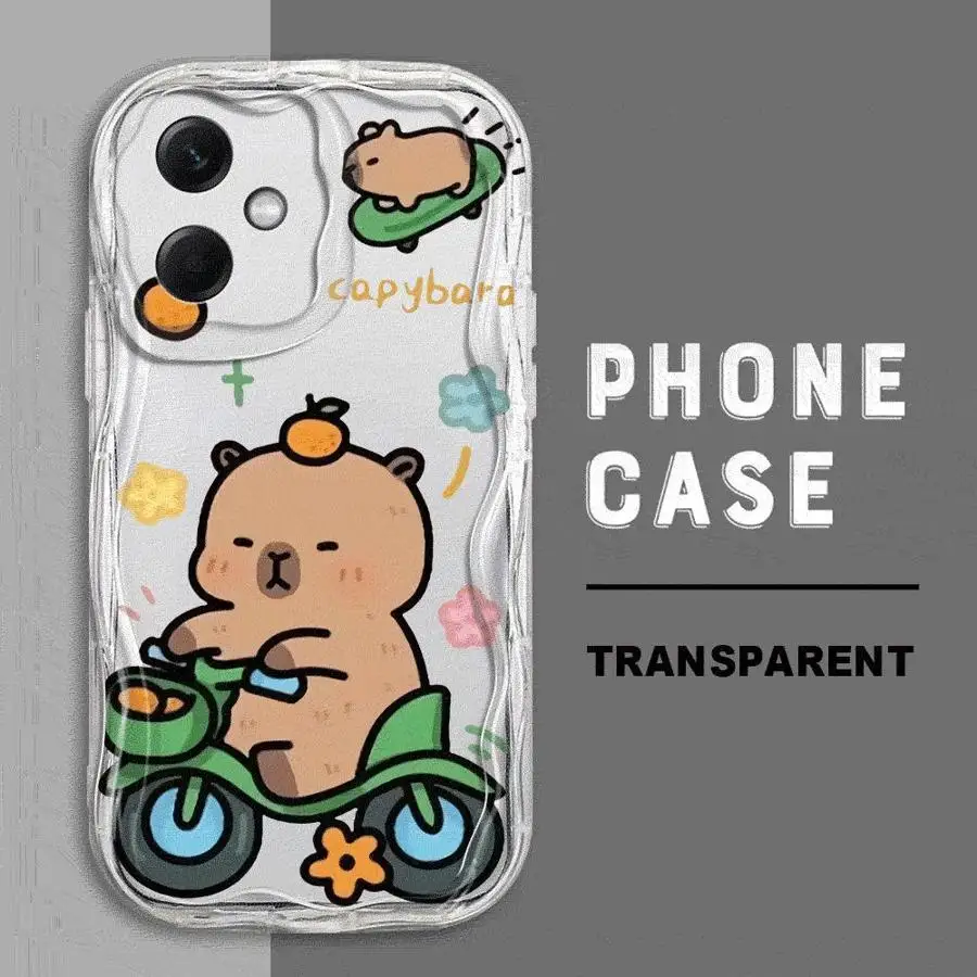 Capybara-Themed Durable Phone Case Cover