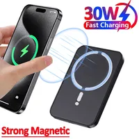 30W Car Air Vent Magnetic GPS Phone Holder Stand Wireless Charger For Magsafe iPhone 16 15 14 13 12 Pro Max Cell Fast Charging