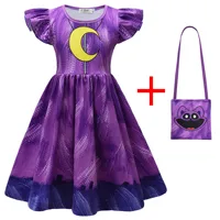 Robes de princesse pour filles, créatures souriantes, Cosplay, Costume d'anniversaire pour enfants, masque d'halloween, dessin animé, tenue décontractée 2