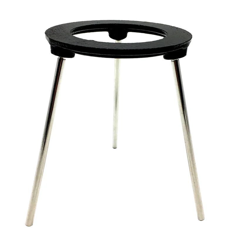 DIAEDGE Alcohol Lamp Tripod Laboratory Bunsen Burner Tripod Alcohol Lamp  Support Stand