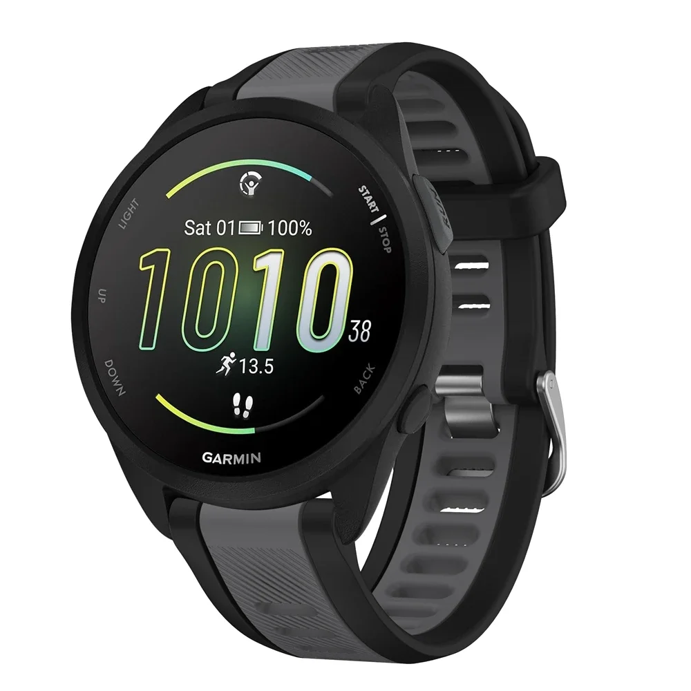 20mm Schnellverschluss Silikonarmband für Garmin Forerunner 165 Music Band für Garmin Vivoactive 3 5 Venu SQ 2 Armband Uhrenarmbänder – Detail 14