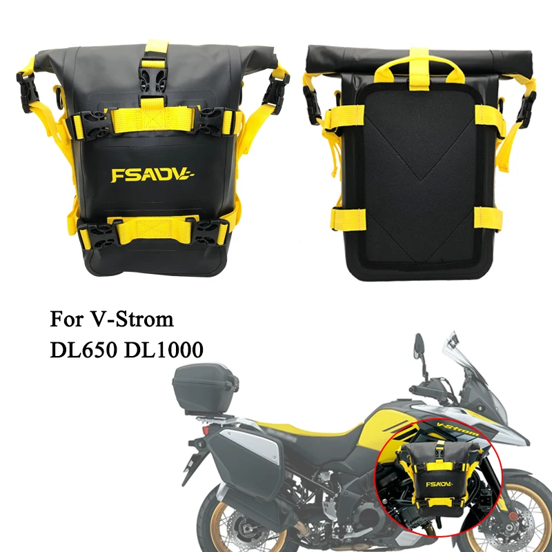 

Motorcycle Frame Crash Bars Bag For Suzuki V-STROM 650 V-STROM 1000 DL650 DL1000 VSTROM Waterproof Bag Repair Tool Placement Bag