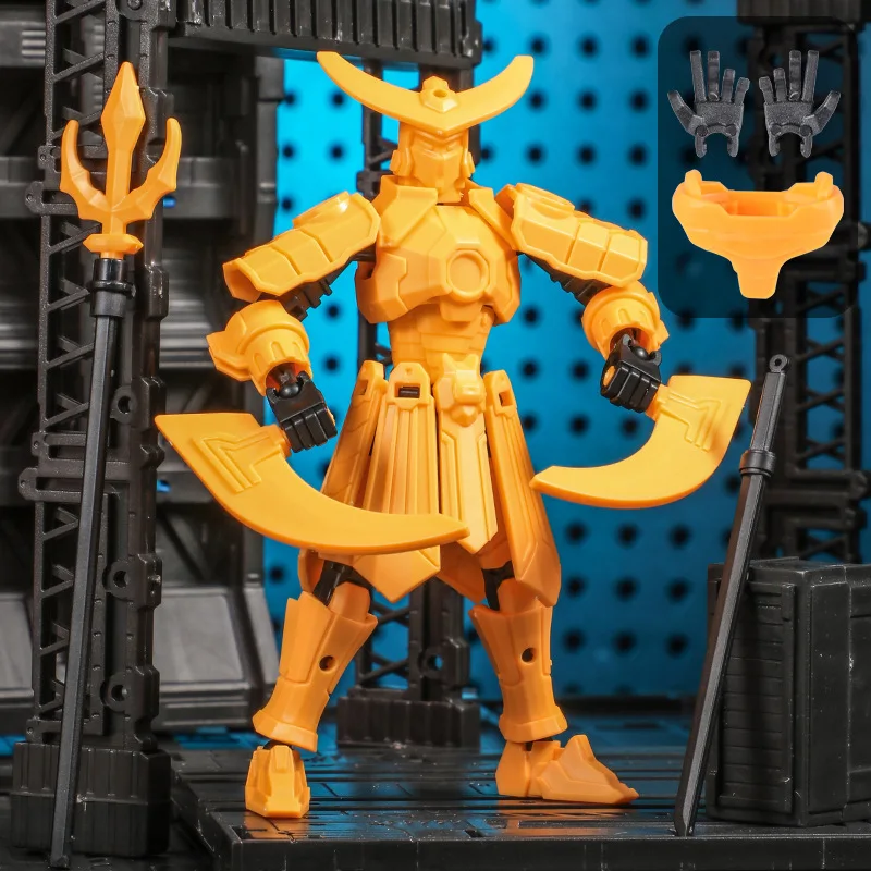 Mozi Mecha Lucky Doll 13-Joint Movable 3D Printed Doll Plastic Toy