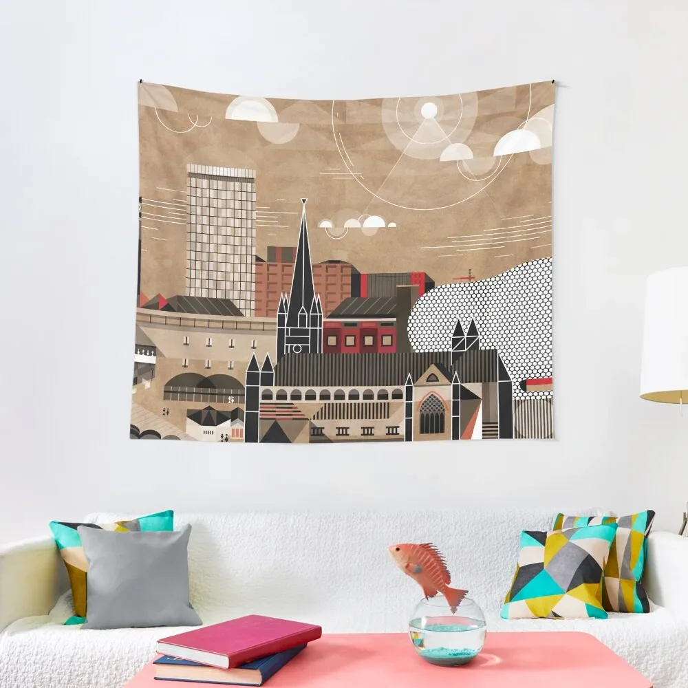 

Brum Cityscape Tapestry For Bedroom Cute Room Things Tapestry