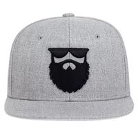 Fashion Men Women Cotton Snapback Hat Hip Hop Baseball Cap Beard Old men embroidery Trucker Caps Adjustable Outdoor leisure Hats 4