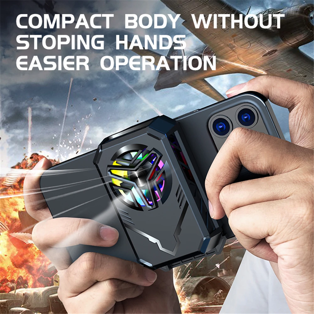 F30 Wireless Charging Semiconduttore Phone Radiatore Dissipatore Di Calore Back-Clip Smartphone Cooler Batteria Polimerica Incorporata Per I Giochi Da