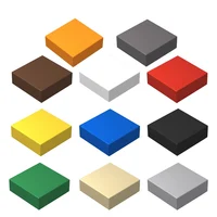 MOC 3070 Accessories 1x1 Light Panel 20PCS/Set Flat Tile Assemble Parts Building Blocks Child's Gifts Educational Toys Accessory 1