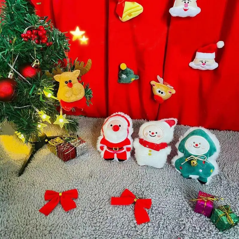 

Kitten Toys For Indoor Cats Kitten Stocking Stuffers Catnip Toy Natural Catnip Raw PP Cotton Filling Maintain The Christmas