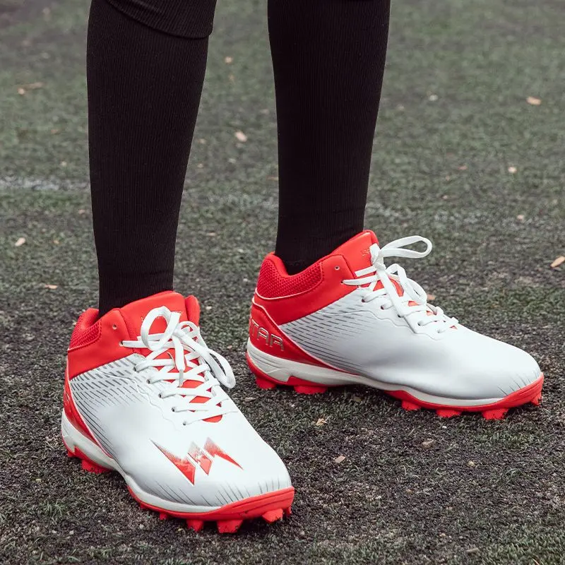 Game Non-slip Lightweight Sports Shoes Wear-resistant Comfortable Softball Shoes Men's and Women's Training Baseball