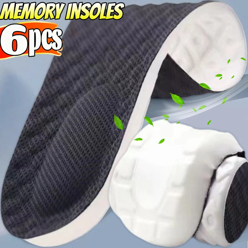thumbnail image 3 of Plantillas de espuma viscoelástica de látex para deportes, almohadillas suaves para zapatos, plantillas ortopédicas deportivas de alta elasticidad, almohadillas para el cuidado de los pies, 3 of 5