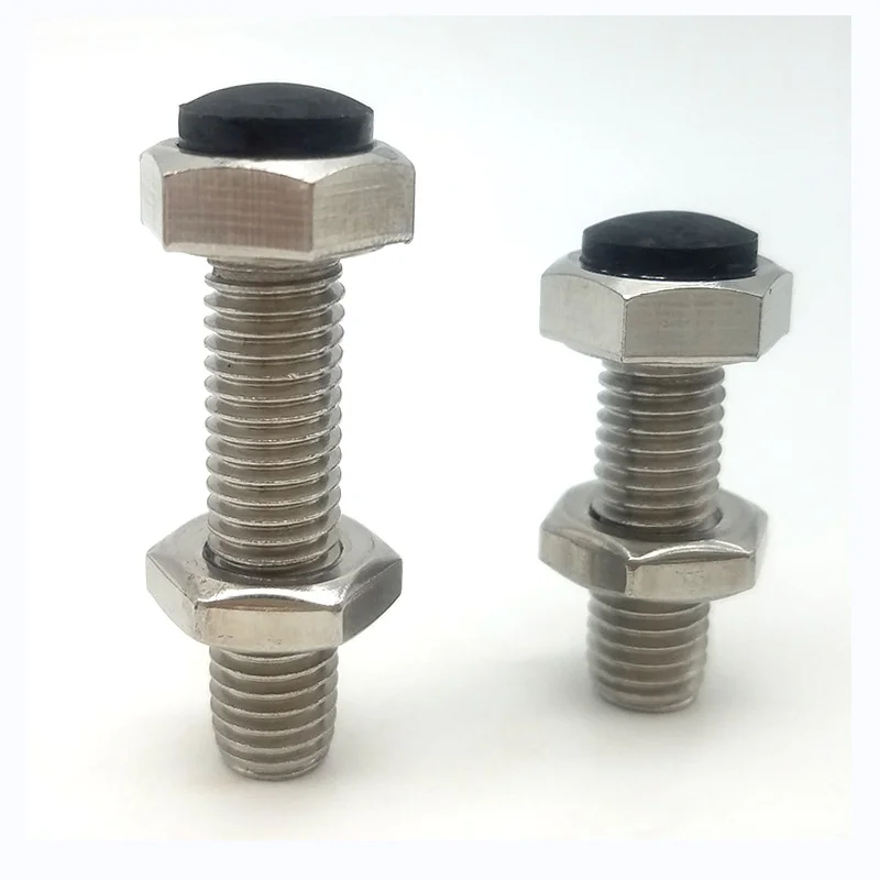 

UST Stopper Bolts - Shoulder Type, With Bumper Standard Stainless Steel Galvanized Bolts