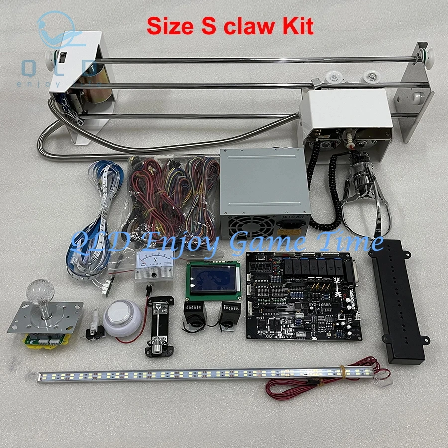 Arcade Diy Kit Vending Crane Machine Plush Toy Claw Game Board 71cm ...
