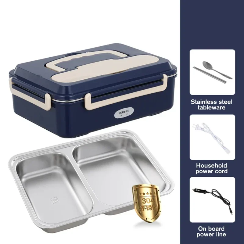 

Electric Lunch Box USB Bento Lunchbox Portable Food Heater Container for Car Kids Home Office Heating Rice Warmer Dinnerware Set