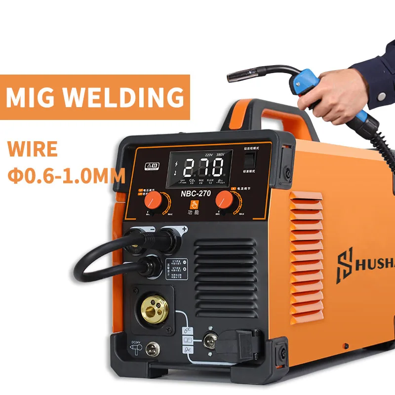 Portable Multifunctional Welding Machine CO2 MIG+MAG+no Gas MIG+MMA+CUT+LIFT-TIG Welding Machine 6 in 1 Multifunctional 2024 Hot 4