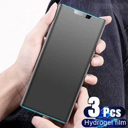 Triple-Pack Matte Hydrogel Film Screen Protector - Soft TPU Front and Back, Anti-Fingerprint for 3 Pieces Front Film (Mate 30 Lite)