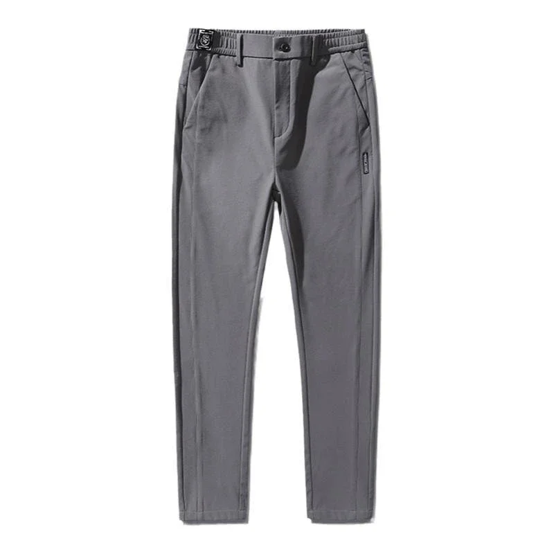 Western style men's business formal wear spring and summer men's casual Korean version nine point suit pants slim fit pants 3