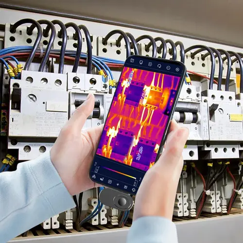 Noyafa NF 583S 586S 열화상 카메라, 스마트폰 C타입, PCB 바닥 열 검사, 소형 소형 적외선 열화상 카메라 5