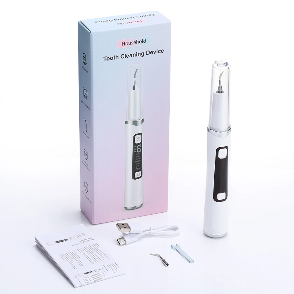 Dental Scaler For Teeth Tartar Remover Electric Teeth Cleaner Tooth Calculus Pla
